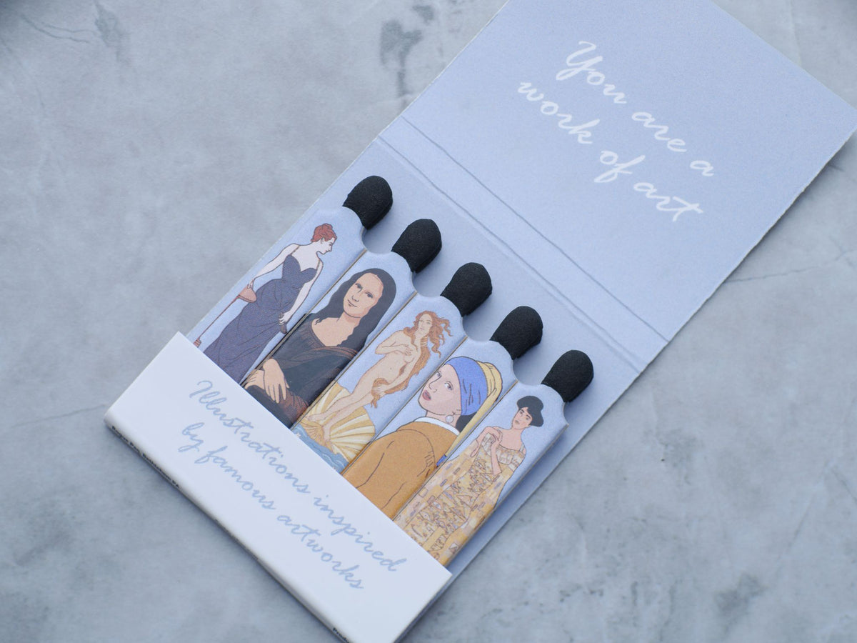 Novelty Matches: You Are A Work of Art, 3 books per order
